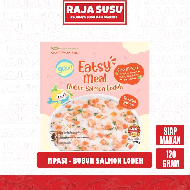 GROUU EATSY MEAL BUBUR SALMON LODEH 120GR