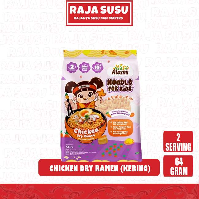 ALAMII CHICKEN DRY RAMEN 64GR
