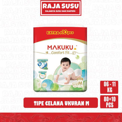 MAKUKU AIR DIAPERS COMFORT FIT PANTS M80