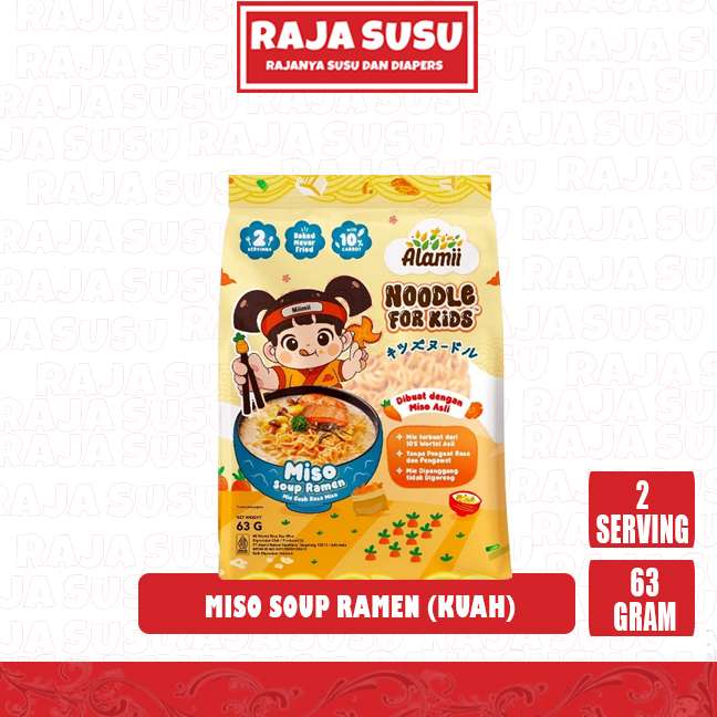 ALAMII MISO SOUP RAMEN 63GR