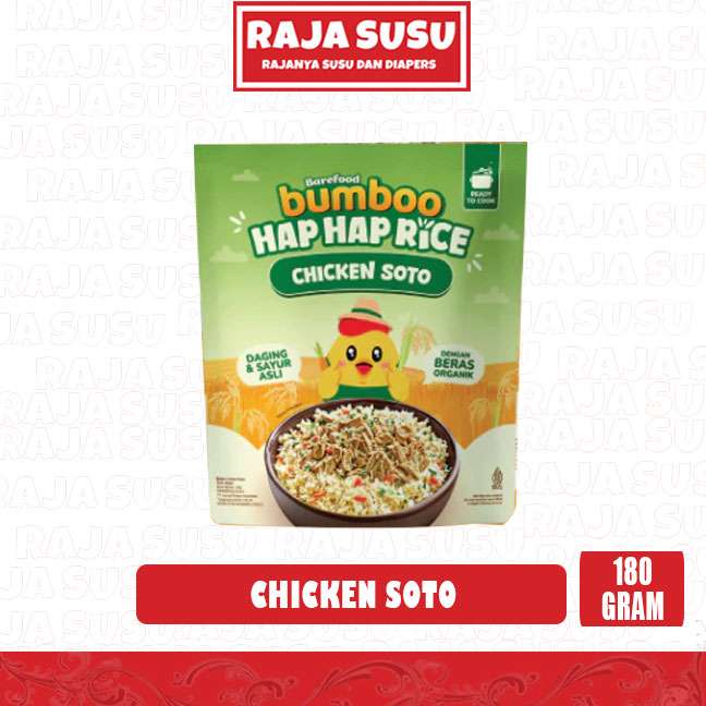 BUMBOO HAP HAP RICE CHICKEN SOTO 180GR