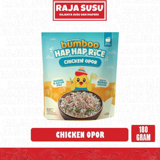 BUMBOO HAP HAP RICE CHICKEN OPOR 180GR