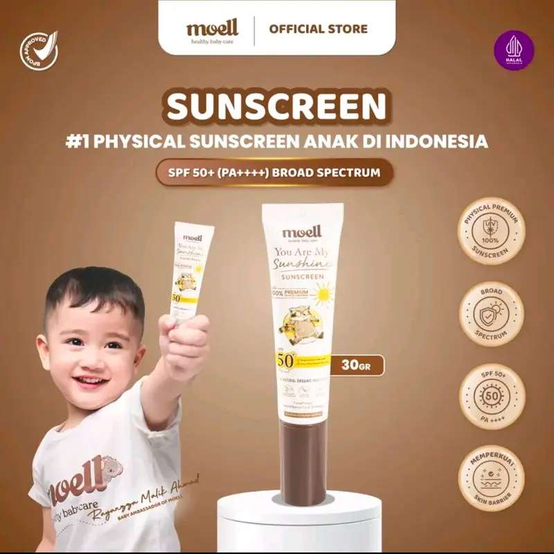 MOELL SUNSCREEN - YOU ARE MY EVERYTHING SUNSCREEN (30GR)