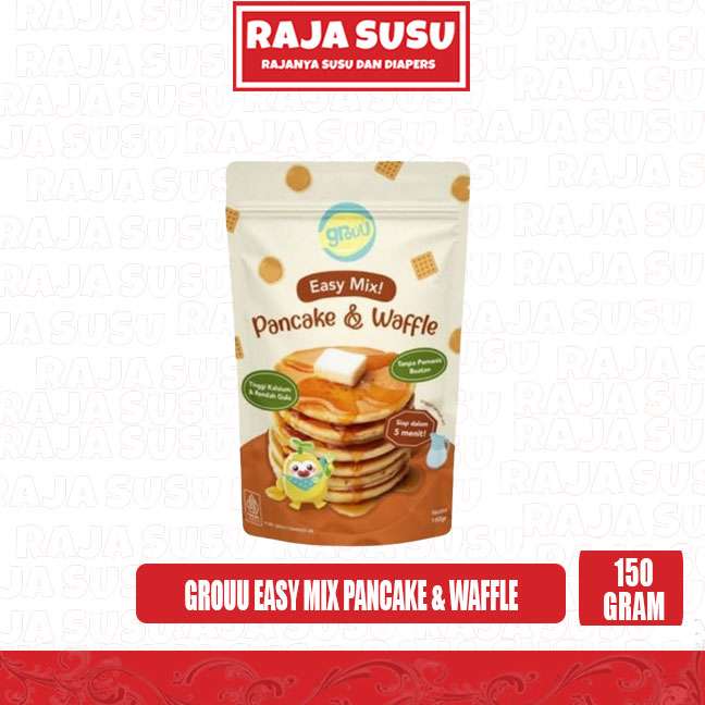 GROUU EASY MIX PANCAKE & WAFFLE 150GR