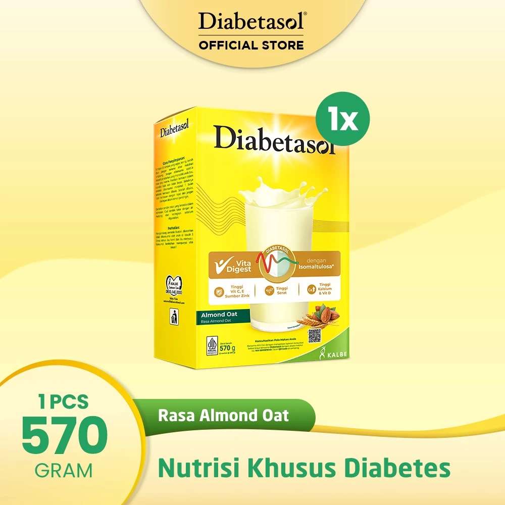 DIABETASOL ALMOND OAT 570GR