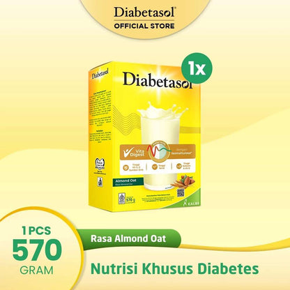 DIABETASOL ALMOND OAT 570GR