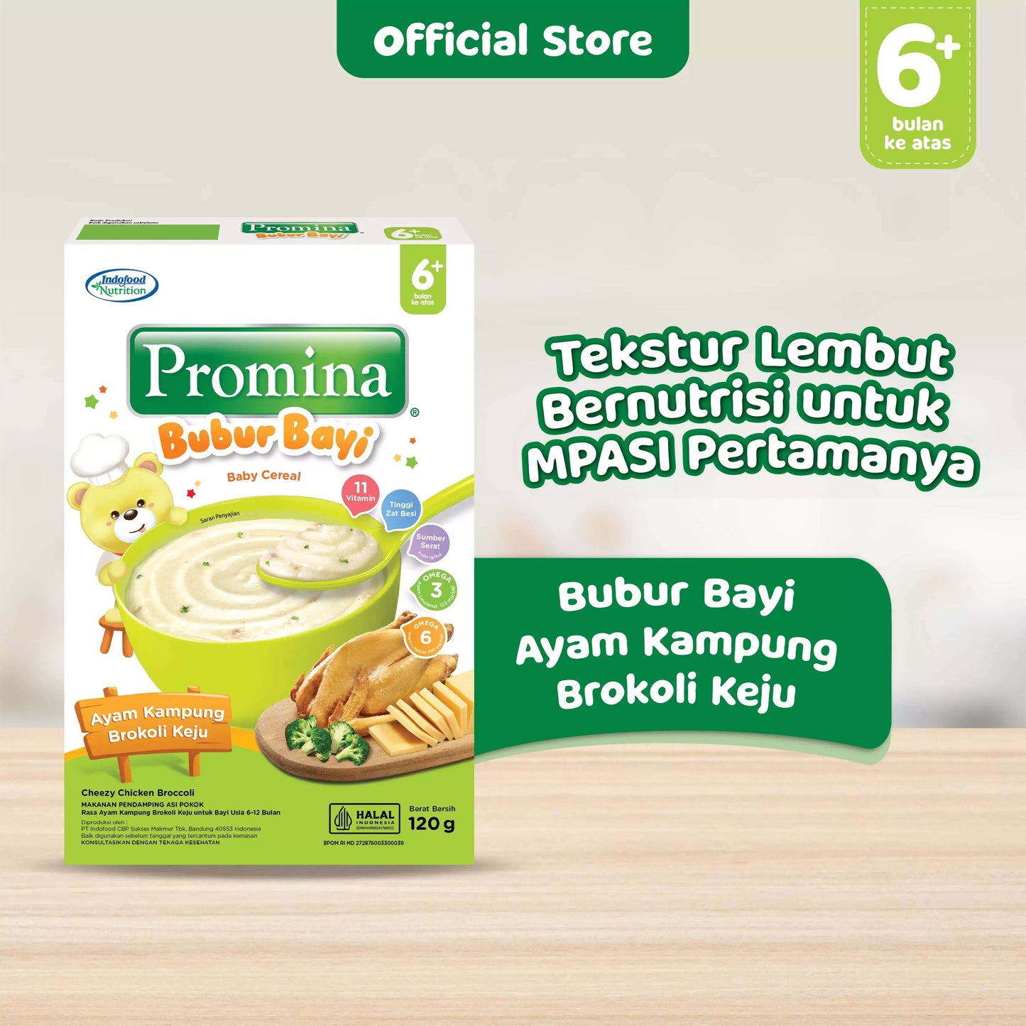 PROMINA BC AYAM KAMPUNG BROKOLI KEJU