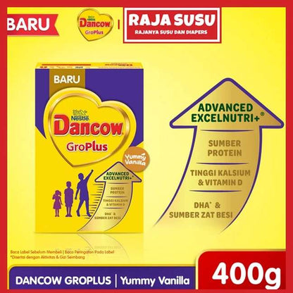 DANCOW GROPLUS VANILA 400GR