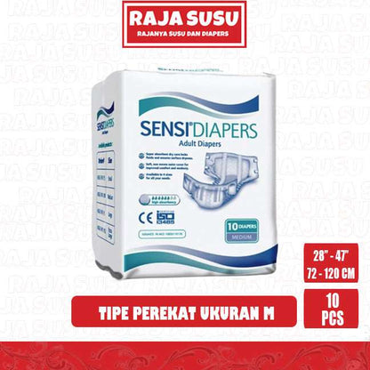 SENSI ADULT DIAPERS M10