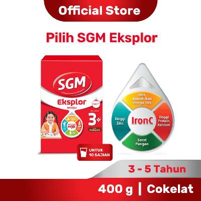 SGM 3+ COKLAT 400 GR