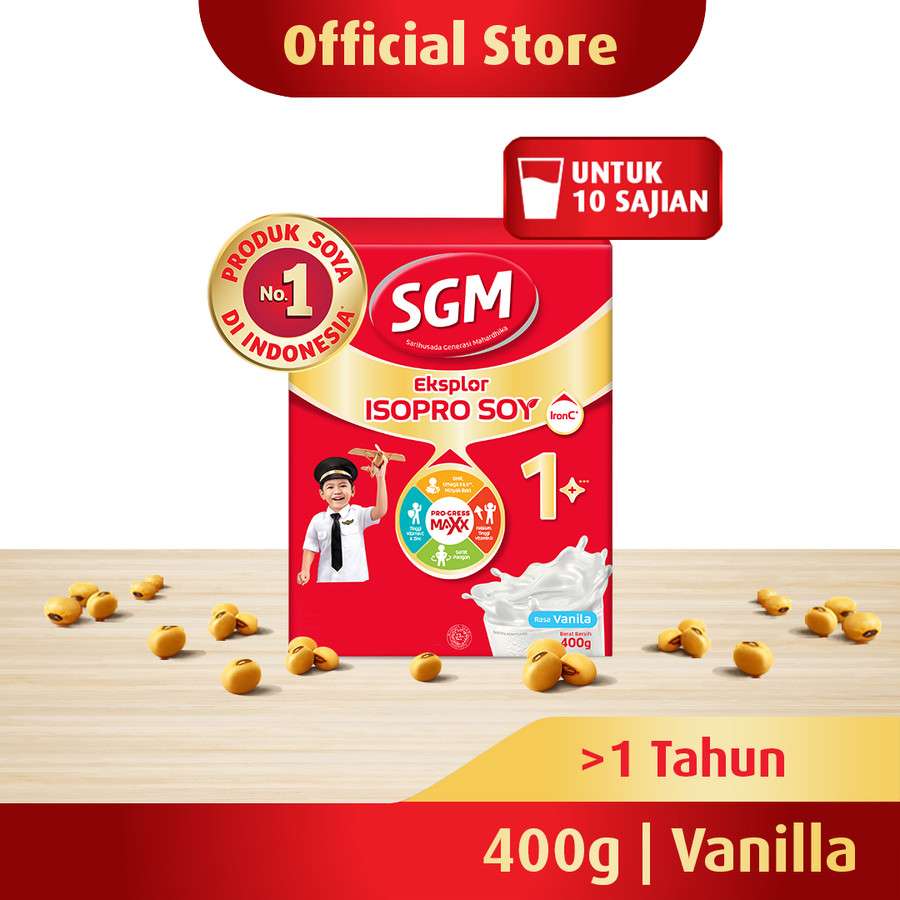 SGM SOYA 1-5 VANILA 400 GR