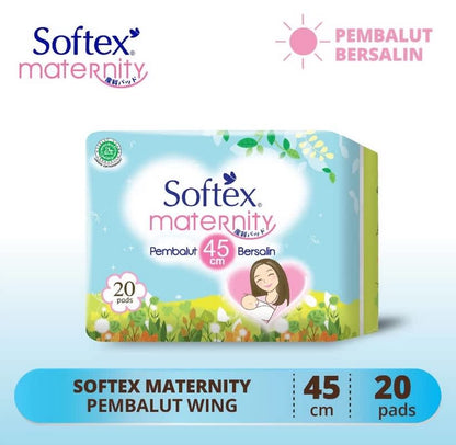 SOFTEX MATERNITY 45CM 20X20'S
