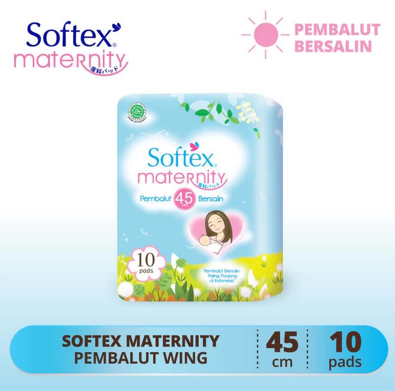SOFTEX MATERNITY 45 CM 10S