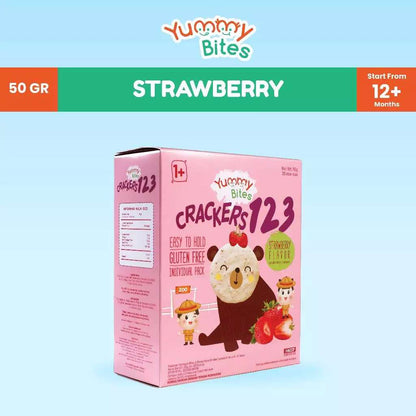 YUMMY BITES STRAWBERY 123