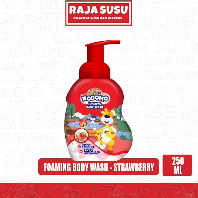KODOMO SHOWER STRAWBERRY BTL 250ML (10782)