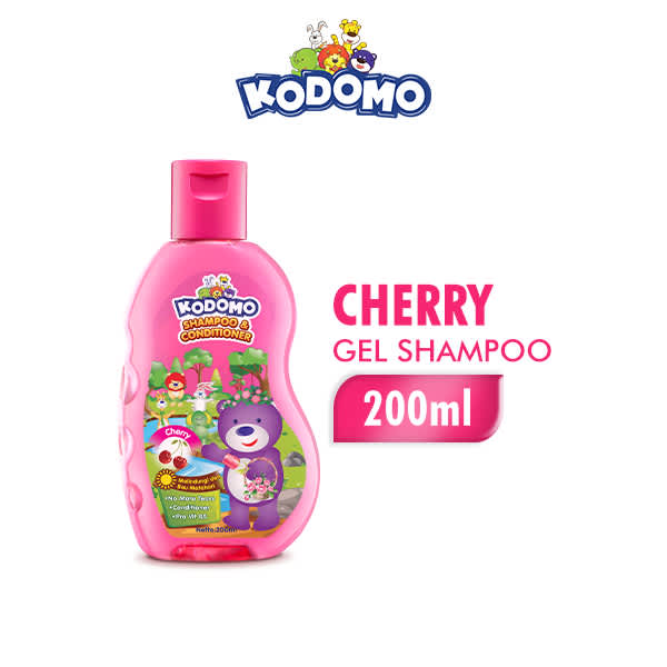KODOMO SHAMPOO GEL CHERRY BTL 200ML (10781)