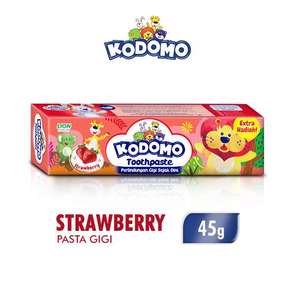 KODOMO PASTA GIGI STRAWBERRY 45GR (10022)
