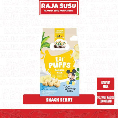 ALAMII LIL PUFFS BANANA MILK 30GR