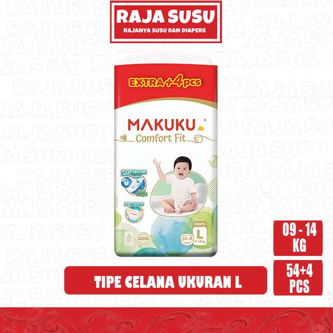 MAKUKU AIR DIAPERS COMFORT FIT PANTS L54+4