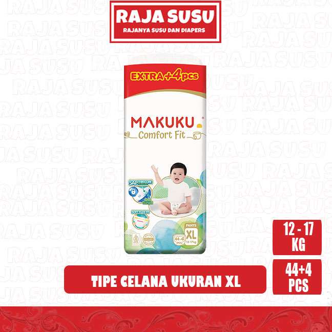 MAKUKU AIR DIAPERS COMFORT FIT PANTS XL44+4