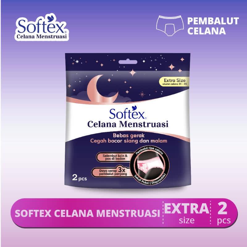 SOFTEX CELANA MENSTRUASI EXTRA SZ 25