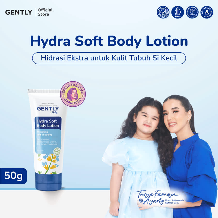 GENTLY BABY HYDRA SOFT NOURISHING BODY LOTION 50GR