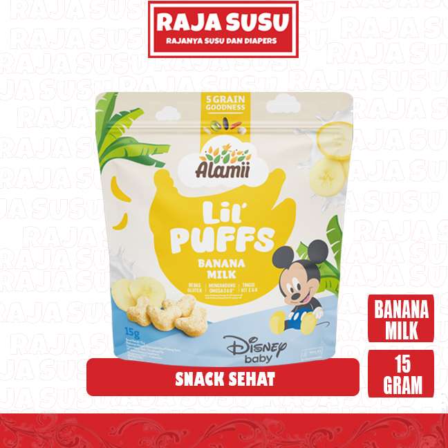 ALAMII LIL PUFFS BANANA MILK 15GR