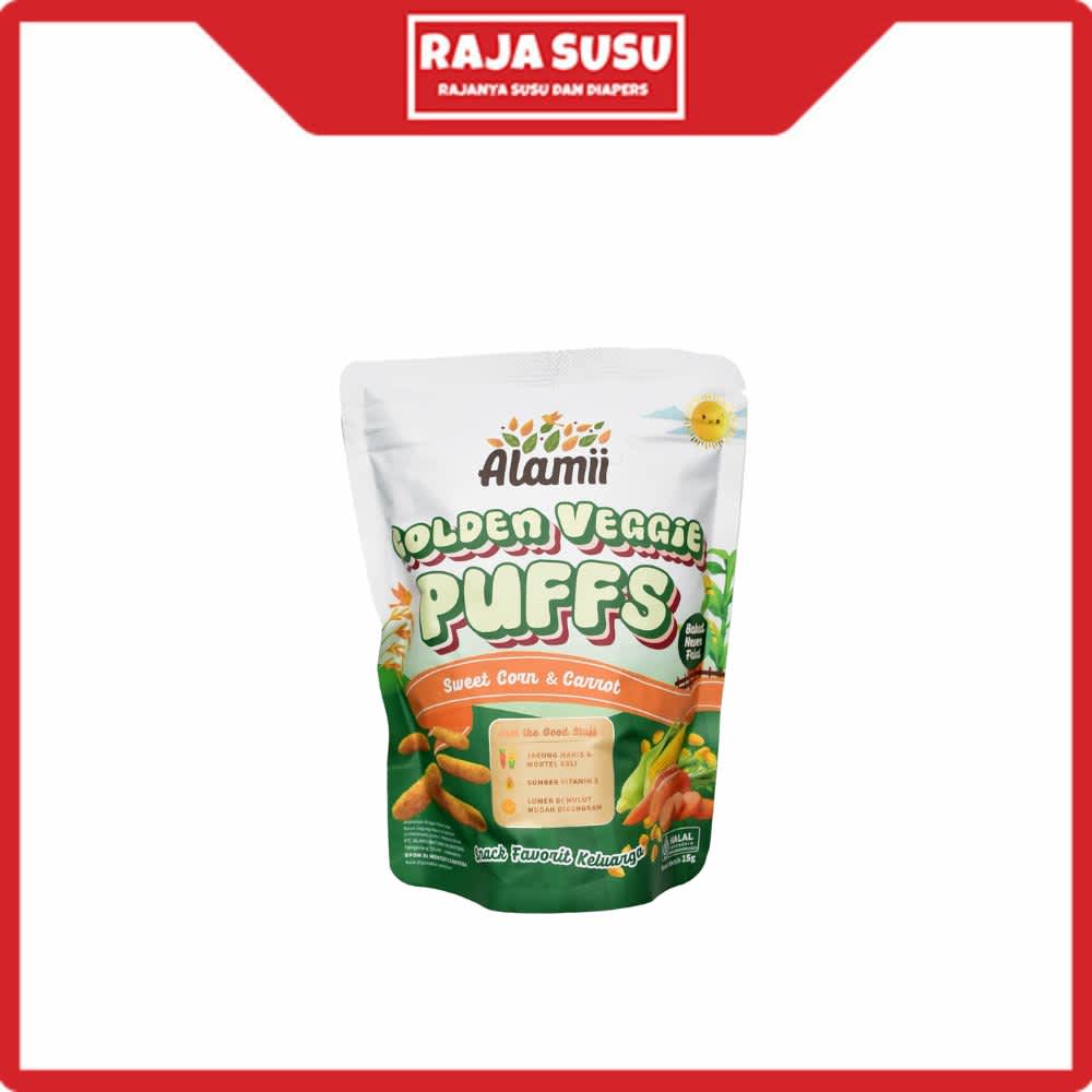 ALAMII PUFFS GOLDEN VEGGIE 15GR