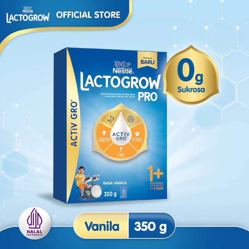 LACTOGROW PRO 1+ VANILA 350GR