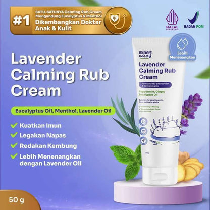 EXPERT CARE - LAVENDER CALMING RUB CREAM 50GR