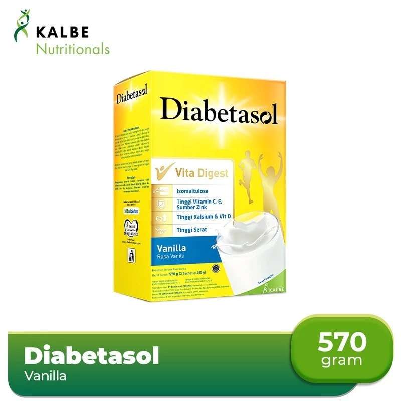 DIABETASOL VANILA 570GR