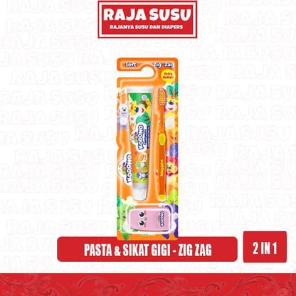 KODOMO SIKAT GIGI ZIGZAG 2 IN 1 (10261)