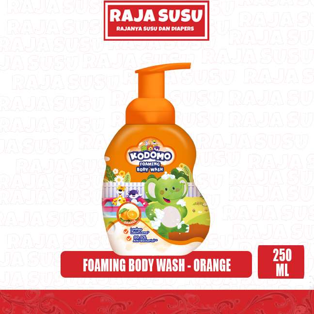 KODOMO SHOWER ORANGE BTL 250ML (10784)