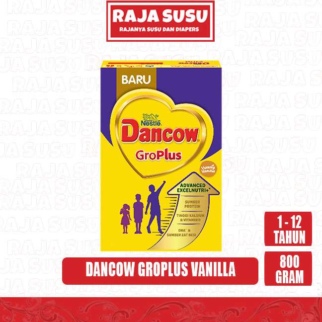 DANCOW GROPLUS VANILA 800GR