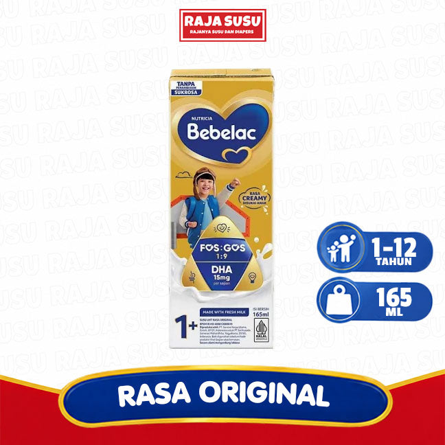 BEBELAC UHT PLAIN 165ML