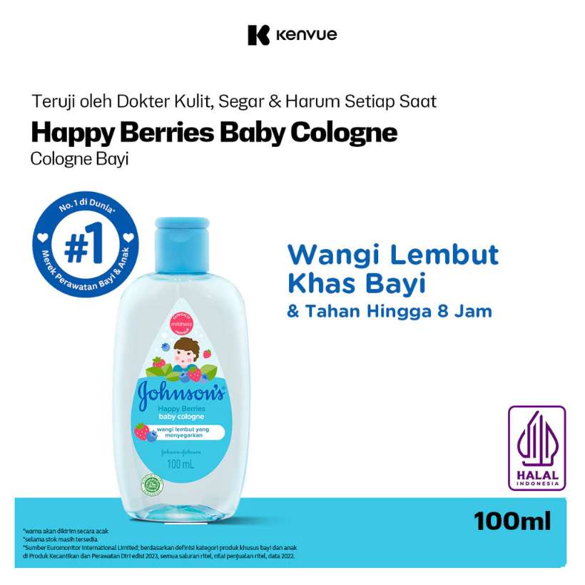 JOHNSON COLOGNE H BERRIES 100ML