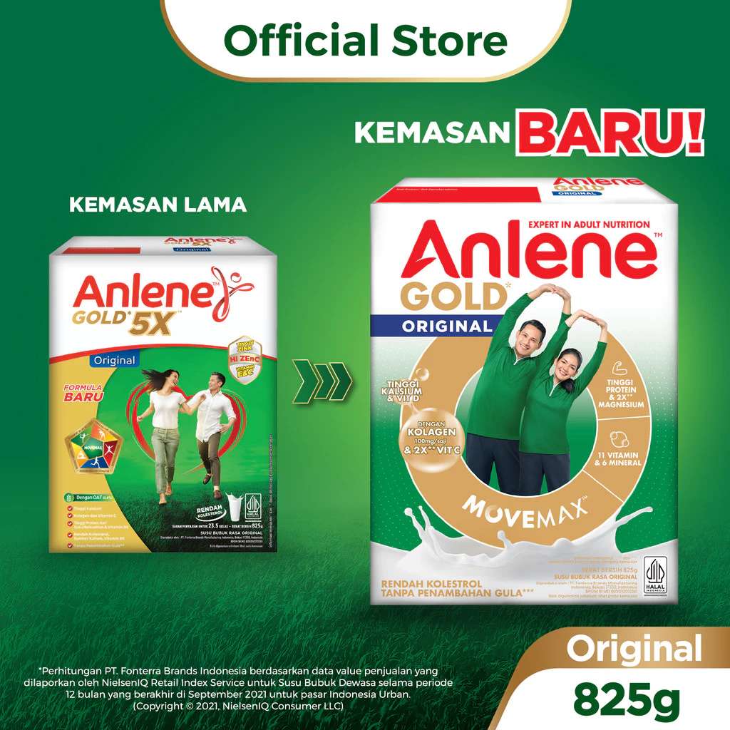 ANLENE GOLD ORIGINAL 825GR
