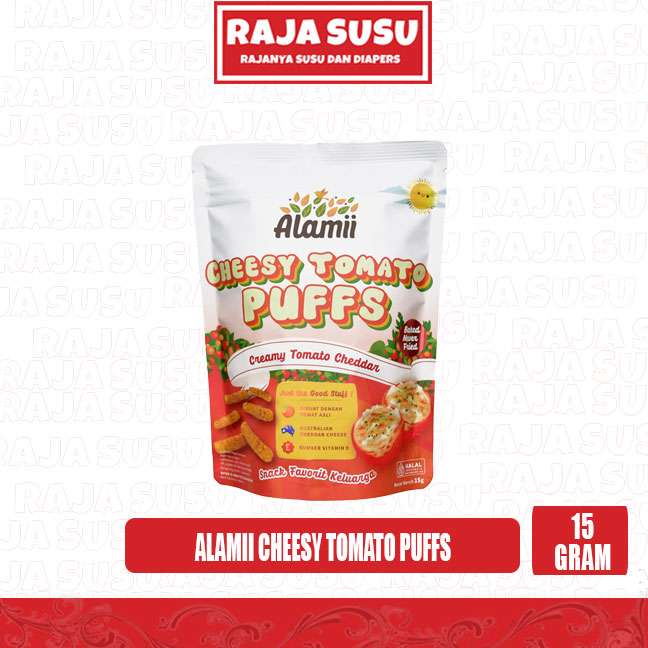 ALAMII PUFFS CHEESY TOMATO 15GR