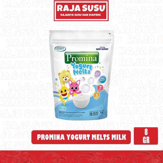 PROMINA YOGURT MELTS MILK 8GR