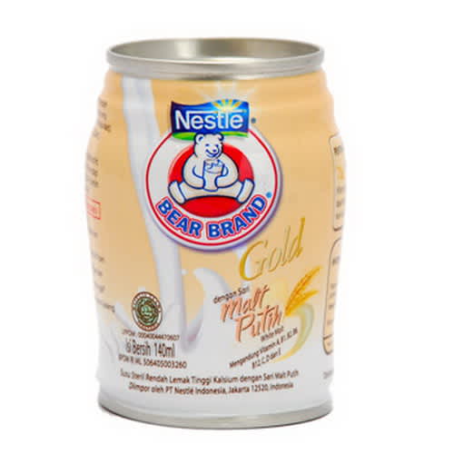 BEAR BRAND MALT PUTIH 140 ML