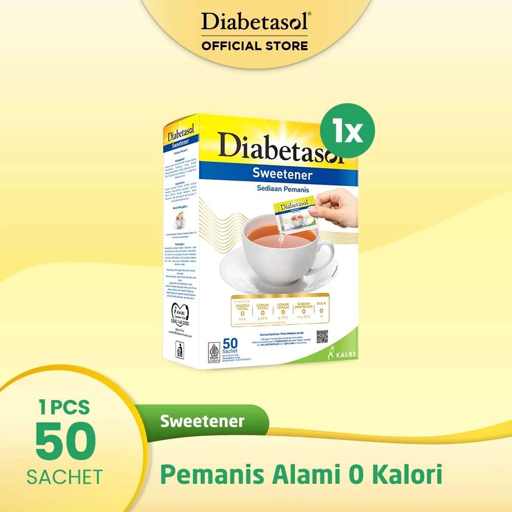 DIABETASOL NO CALORIE SWEET 50GR