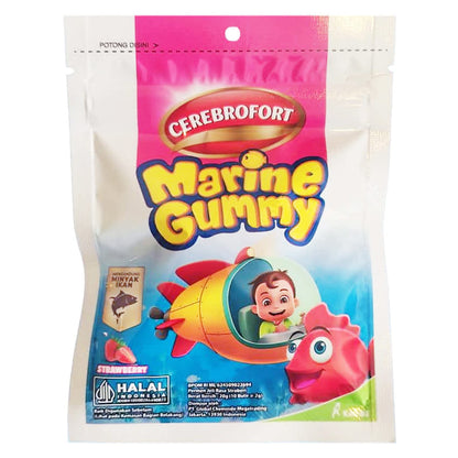 CEREBROFORT MARINE GUMMY STRAWBERRY 20GR