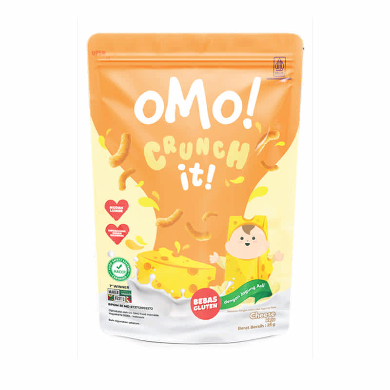 OMO CRUNCH IT CORN CHEESE 25GR