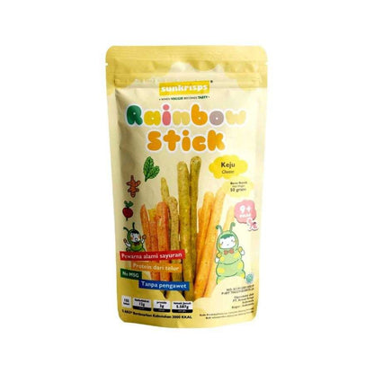 SUNKRISPS RAINBOW STICK CHEESE 50GR