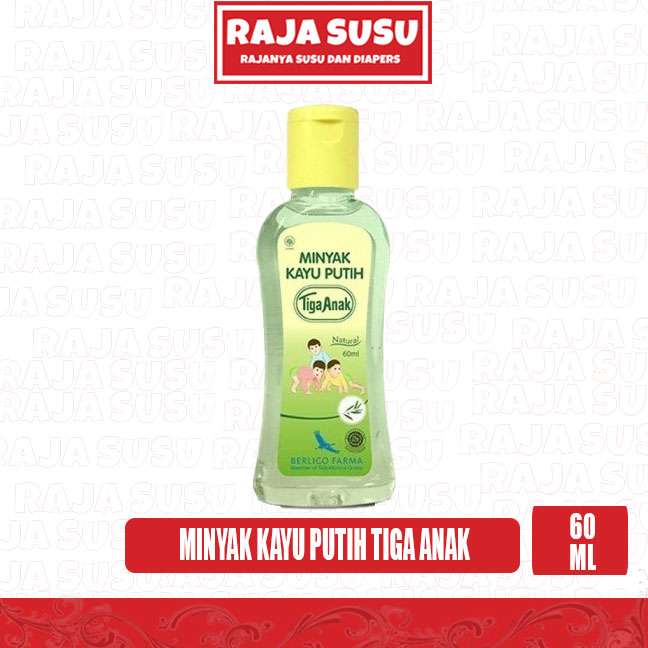 MINYAK KAYU PUTIH TIGA ANAK 60 ML