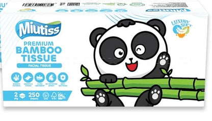 MIUTISS TISSUE 2 PLY 250'S