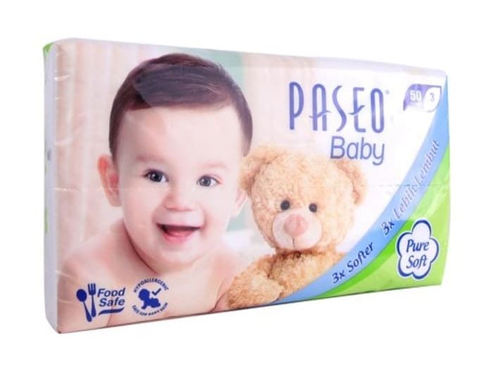 PASEO PURE FACIAL TRAVEL PACK 50'S