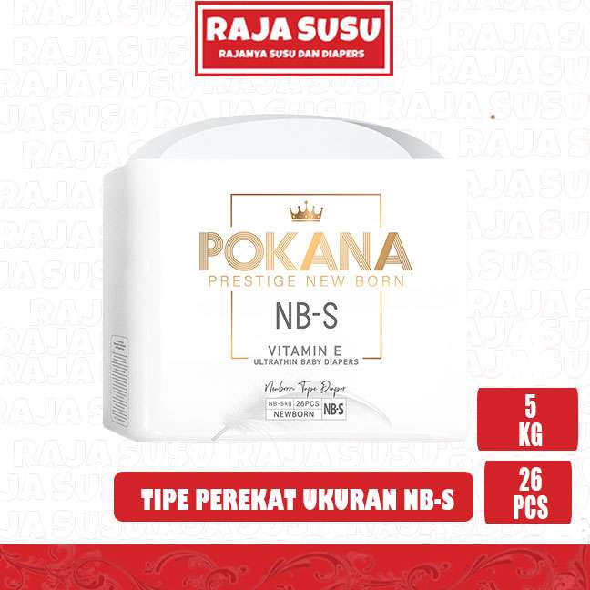 POKANA PRESTIGE SAP DIAPERS NB-S 26