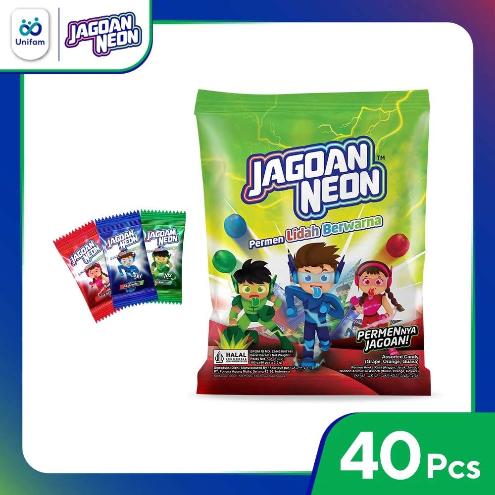 JAGOAN NEON CANDY BAG 125GR
