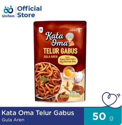 KATA OMA TELUR GABUS GULA AREN 50GR
